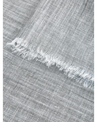 Мужской серый шарф от Cerruti