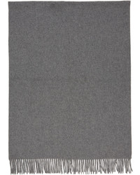 Женский серый шарф от Acne Studios