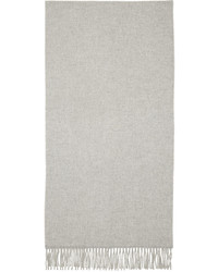 Мужской серый шарф от Acne Studios