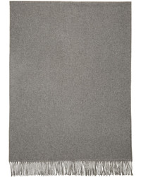 Женский серый шарф от Acne Studios
