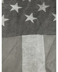 Мужской серый шарф от John Varvatos