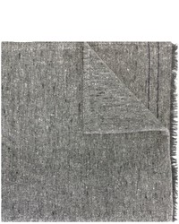 Мужской серый шарф от Brunello Cucinelli