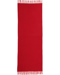 Женский серый шарф от Acne Studios