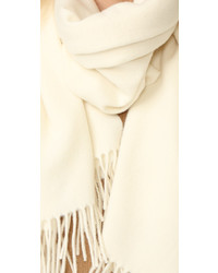 Женский серый шарф от Acne Studios
