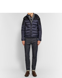 Мужской серый шарф от Mulberry