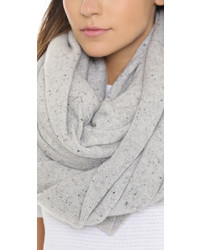 Женский серый шарф от White + Warren