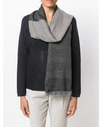 Женский серый шарф от Fabiana Filippi