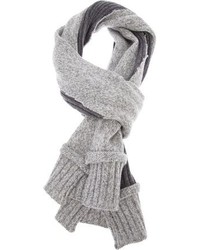 Мужской серый шарф от Dolce & Gabbana
