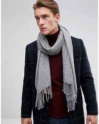 Мужской серый шарф от Esprit