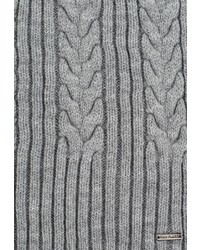 Мужской серый шарф от FiNN FLARE