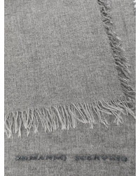 Женский серый шарф от Ermanno Scervino