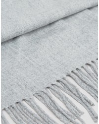 Женский серый шарф от Monki