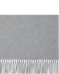 Мужской серый шарф от Acne Studios