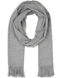Мужской серый шарф от Acne Studios