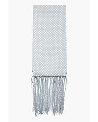 Мужской серый шарф от Maison Martin Margiela