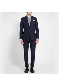 Мужской серый шарф от John Smedley