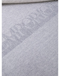 Мужской серый шарф от Emporio Armani