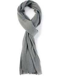Женский серый шарф от Joseph