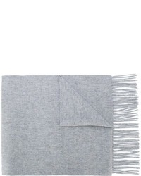 Мужской серый шарф от N.Peal