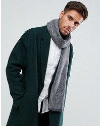 Мужской серый шарф от New Look