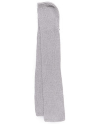 Женский серый шарф от Kate Spade