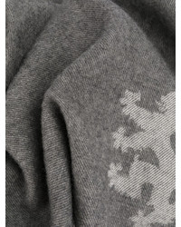 Мужской серый шарф от Pringle