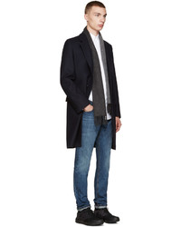 Мужской серый шарф от Paul Smith