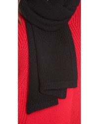 Женский серый шарф от Rag and Bone