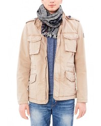 Мужской серый шарф от s.Oliver