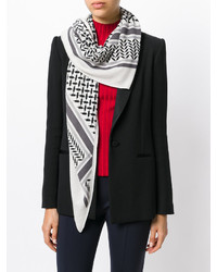 Женский серый шарф от Lala Berlin