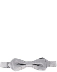 Мужской серый шелковый галстук-бабочка от Dolce & Gabbana