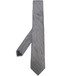 Мужской серый шелковый галстук от Cerruti