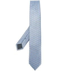 Мужской серый шелковый галстук от Ermenegildo Zegna