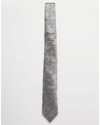 Мужской серый шелковый галстук от Vivienne Westwood