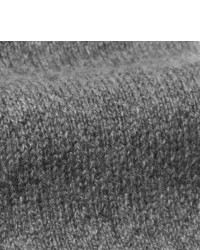 Мужской серый шерстяной галстук от Richard James