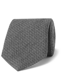 Мужской серый шерстяной галстук от Richard James