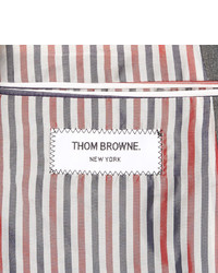 Серый шерстяной костюм от Thom Browne