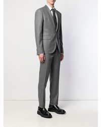 Серый шерстяной костюм от DSQUARED2