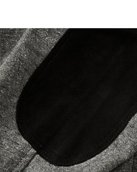 Мужской серый шерстяной пиджак с узором "в ёлочку" от Rag and Bone