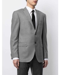 Мужской серый шерстяной пиджак от Corneliani
