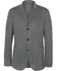 Мужской серый шерстяной пиджак от Barena