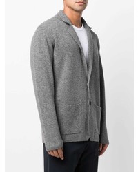 Мужской серый шерстяной пиджак от Roberto Collina