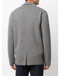 Мужской серый шерстяной пиджак от Roberto Collina