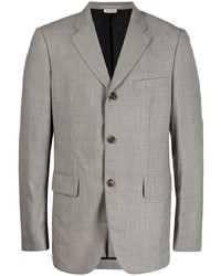 Мужской серый шерстяной пиджак от Comme des Garcons Homme Deux