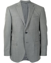 Мужской серый шерстяной пиджак от Corneliani
