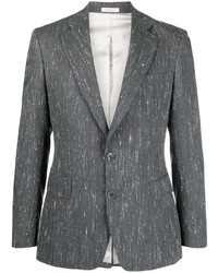 Мужской серый шерстяной пиджак от FURSAC