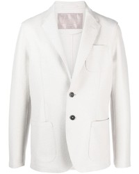 Мужской серый шерстяной пиджак от Herno
