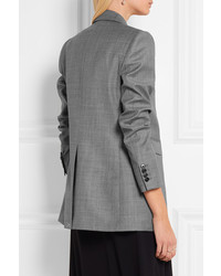 Женский серый шерстяной пиджак от Joseph
