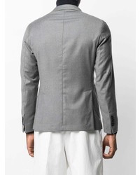Мужской серый шерстяной пиджак от Manuel Ritz