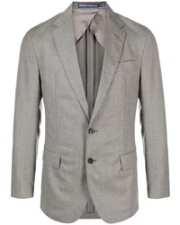 Мужской серый шерстяной пиджак от Polo Ralph Lauren